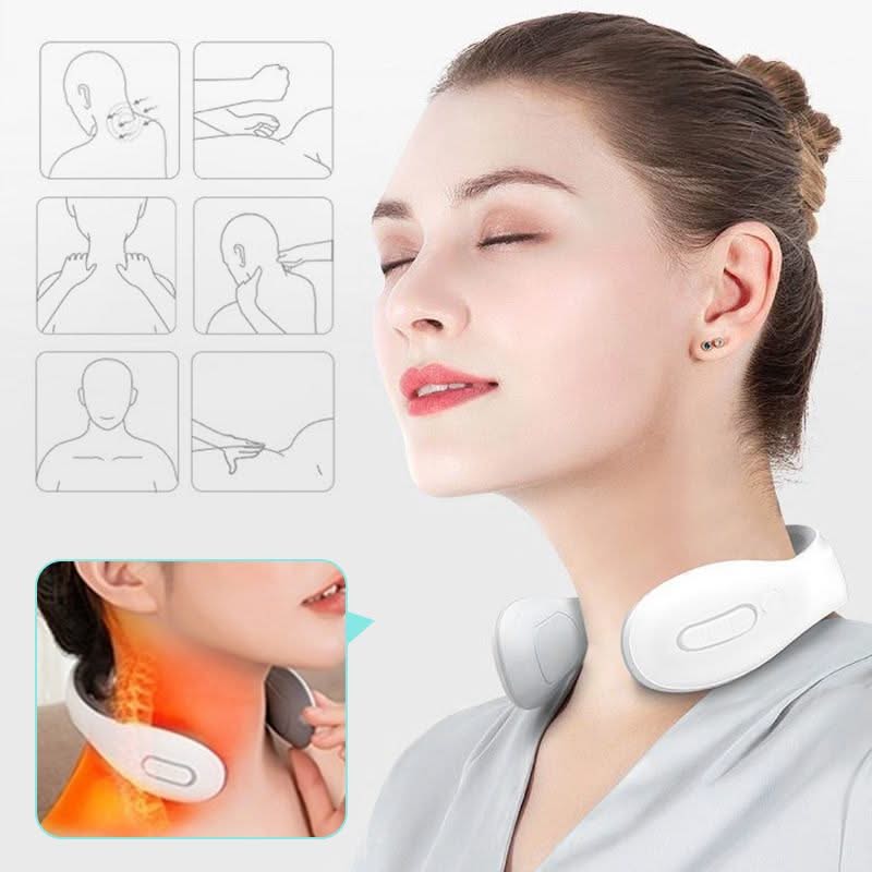 Bienelia™ Masajeador cervical TENS con calor