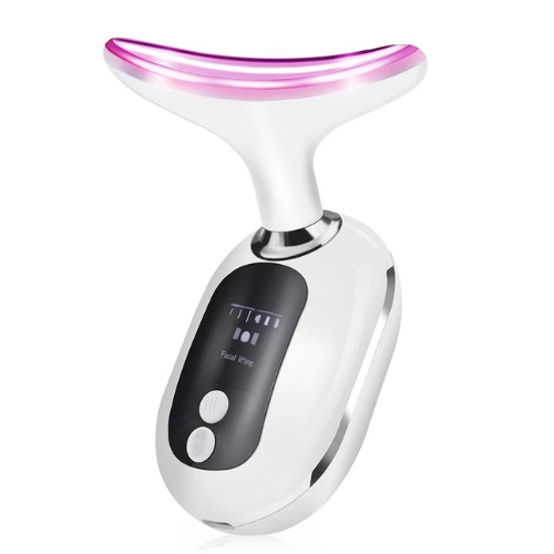 Bienelia™ Masajeador facial y cervical con terapia LED