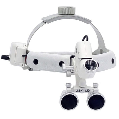 Bienelia™ Conjunto profesional de casco con lupa dental