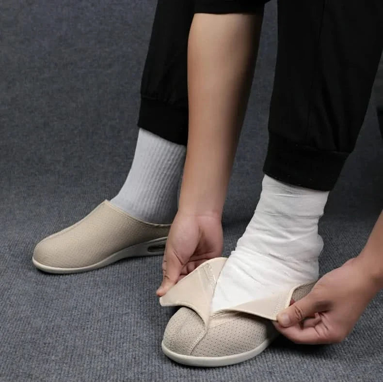 Bienelia™ Zapatos ortopédicos para hombres con edema y diabetes