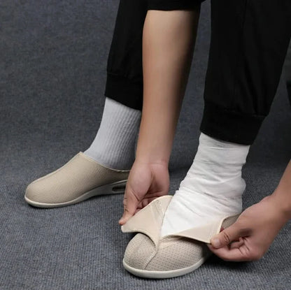 Bienelia™ Zapatos ortopédicos para hombres con edema y diabetes