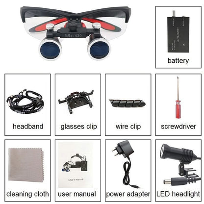 Bienelia™ Set profesional de lupas dentales
