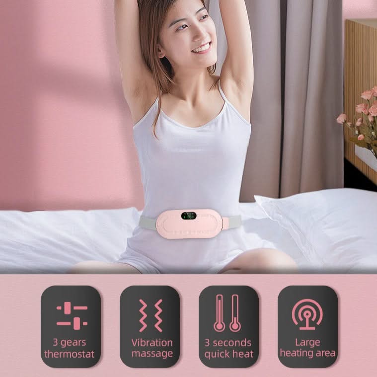 Bienelia™ Masajeador menstrual con calor y vibración