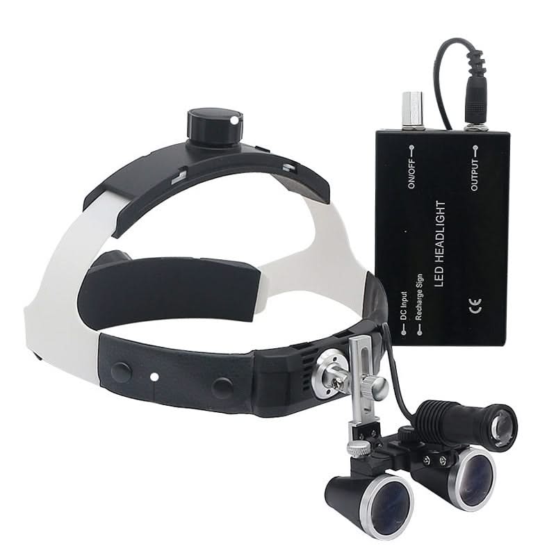 Bienelia™ Conjunto de casco con lupa para cirugía dental