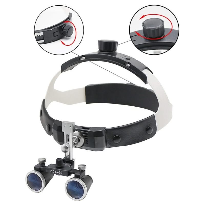 Bienelia™ Conjunto de casco con lupa para cirugía dental
