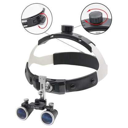Bienelia™ Conjunto de casco con lupa para cirugía dental