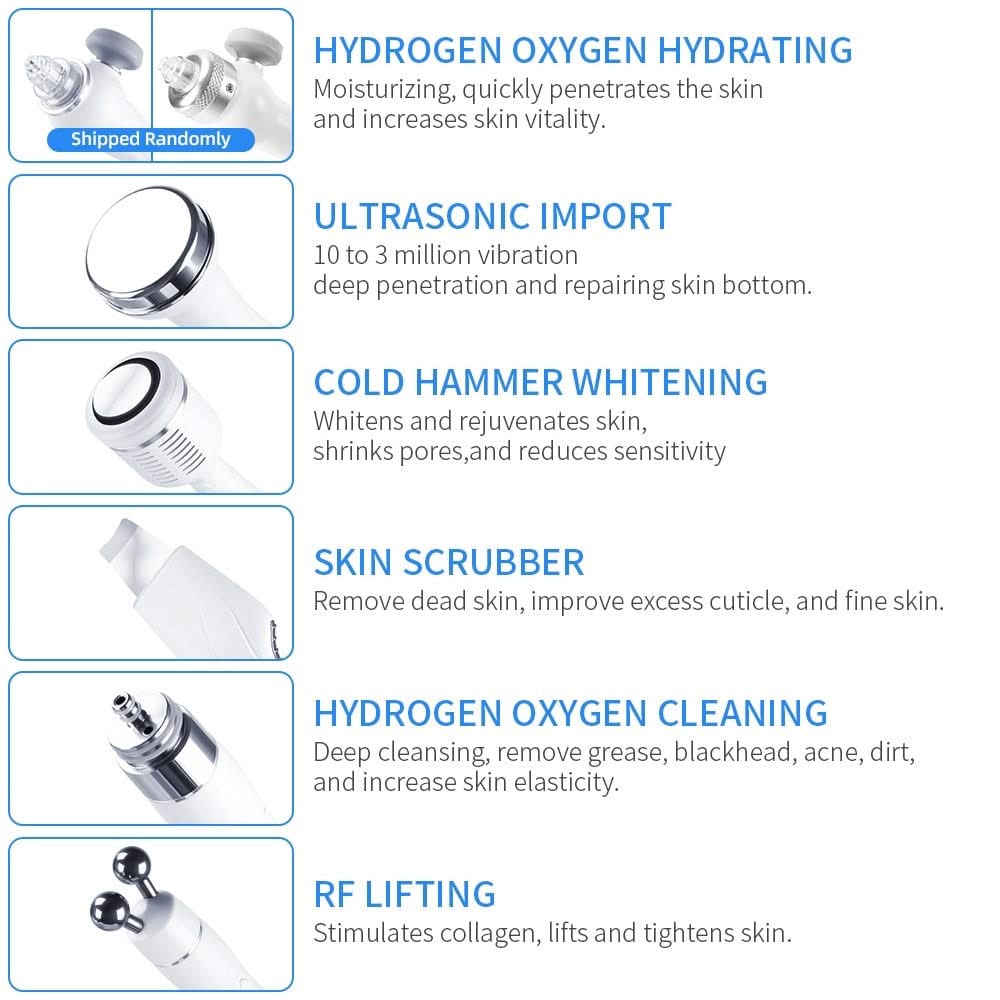 Máquina profesional de hidrodermoabrasión 6 en 1