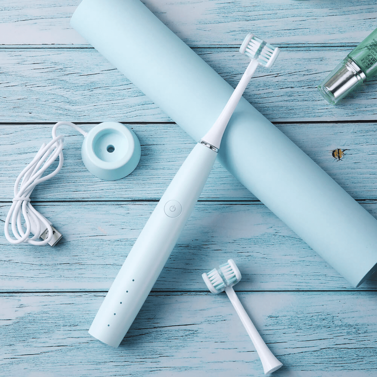 Bienelia™ Cepillo dental ultrasónico de 3 caras