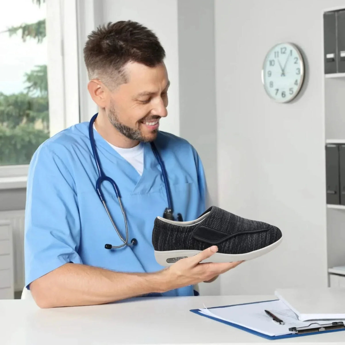 Bienelia™ Zapatos anchos y cómodos para mujer con pie diabético